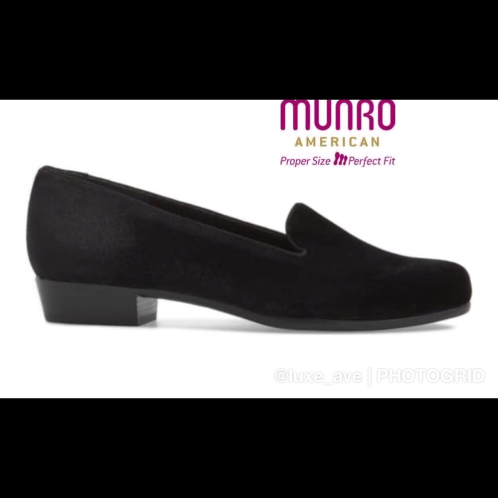 🆕 MUNRO Cerise Smoking Slipper Loafer
